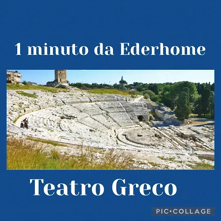 -eder - -quartiere Antica Polis Greca- Il Vero Cuore Di Siracusa- Bed & Breakfast *